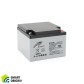 Акумуляторна батарея AGM RITAR RT12260, Gray Case, 12V 26.0Ah - SMARTOBIGRIV 01