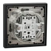 Фото 3 Выключатель Одноклавишный самозажимной антрацит IP44 ASFORA
EPH0100271