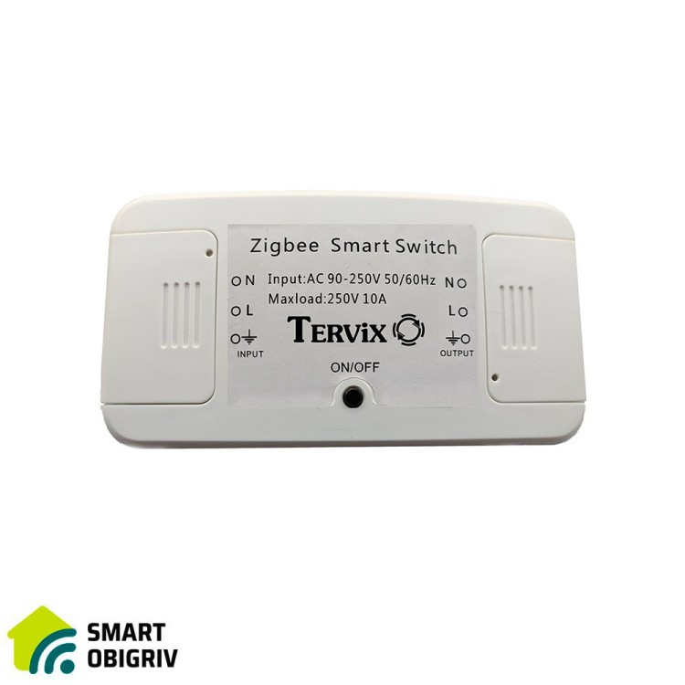 431121 Розумний перемикач Tervix Pro Line ZigBee On/Off (реле) - SMARTOBIGRIV  