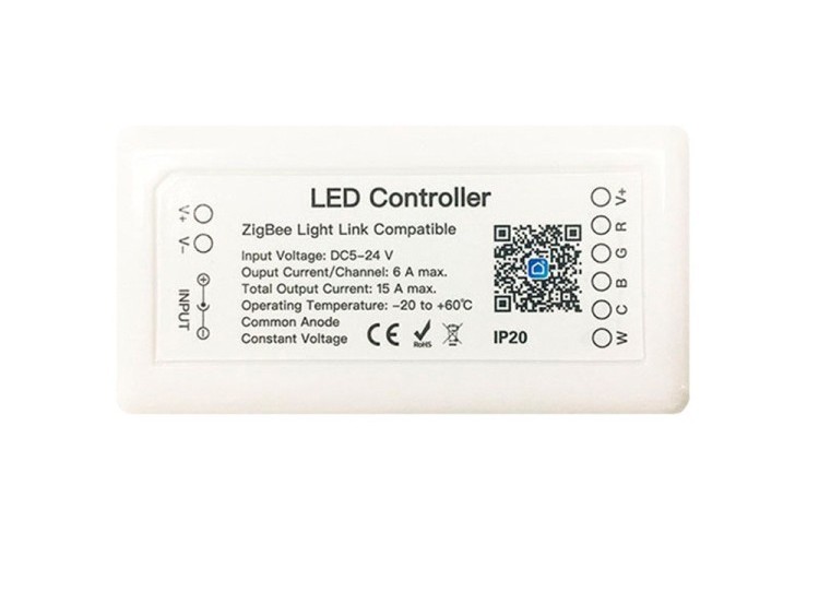 434121 Tervix Регулятор для LED ленты RGBCW ZigBee Controller - SMARTOBIGRIV 434121 Tervix Регулятор для LED ленты RGBCW ZigBee Controller - SMARTOBIGRIV
