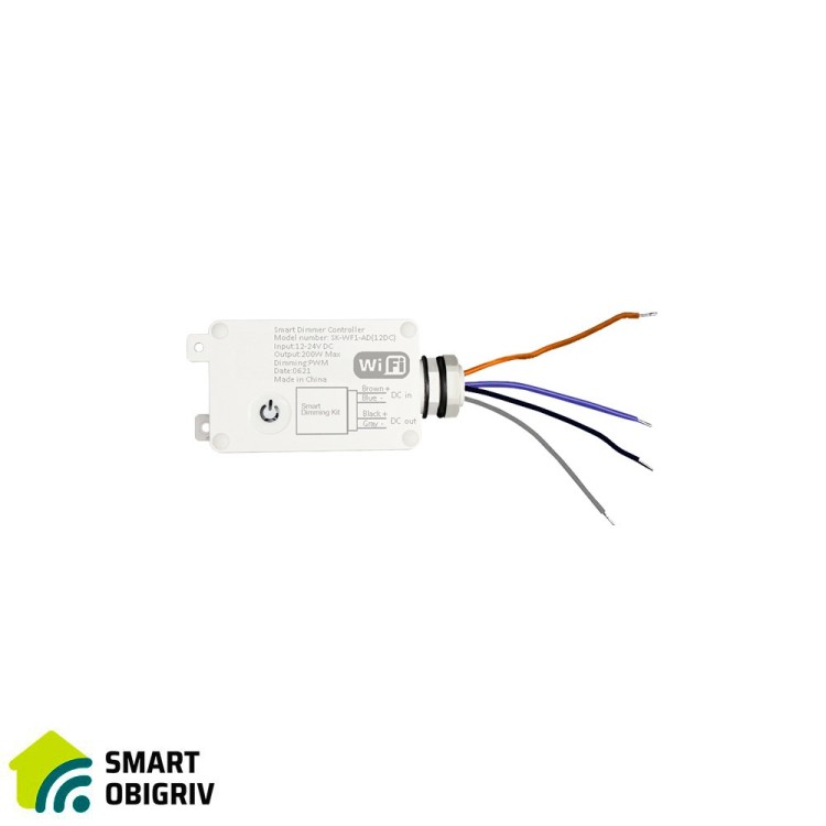 434481	Розумний контролер LED стрічки Tervix Pro Line WiFi White LED Strip (200Вт) - SMARTOBIGRIV  