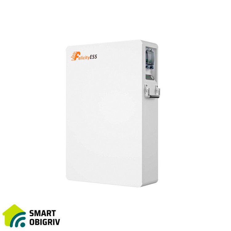 Аккумуляторная батарея FelicityESS LUX-E-48100LG04, LiFePO4 51,2V 100Ah, 5kWh - SMARTOBIGRIV  