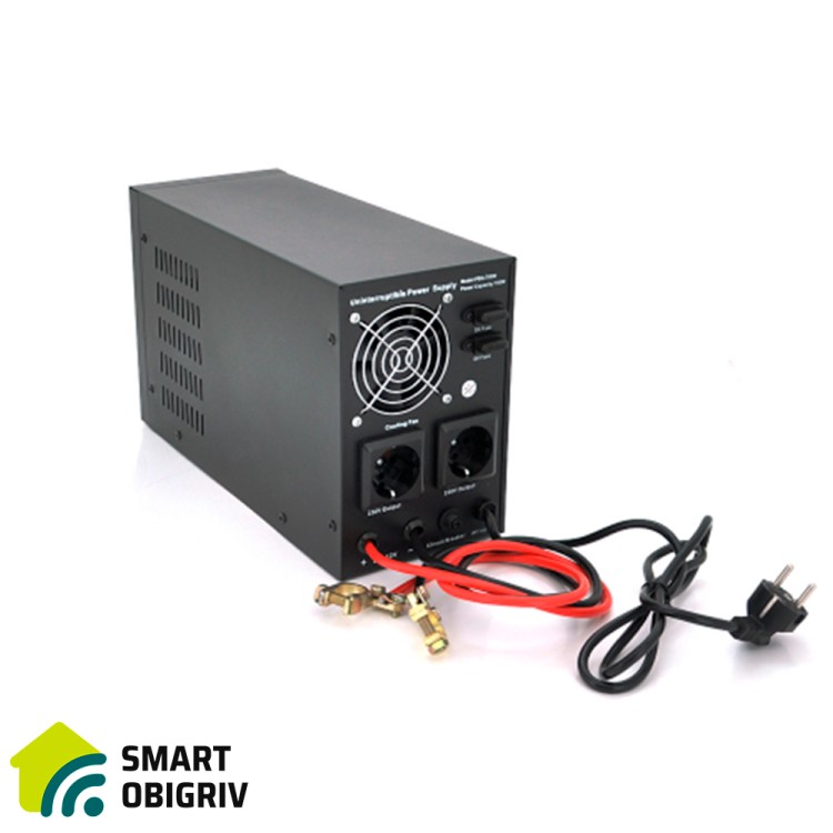 Джерело безперебійного живлення Ritar SK-1000VA  (700W), 12V - SMARTOBIGRIV 02