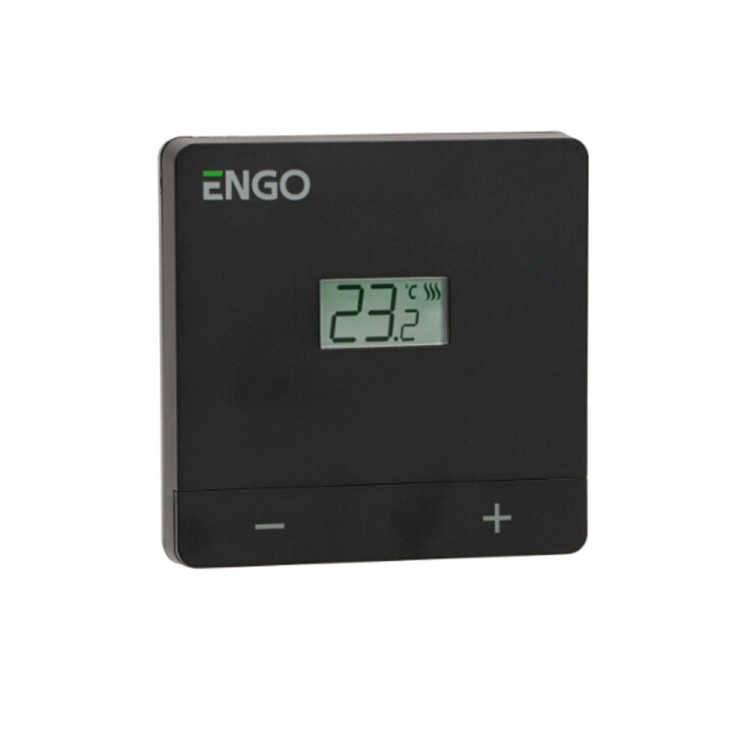 ENGO EASY230B Дротовий добовий термостат, 230В (чорний) - SMARTOBIGRIV ENGO EASY230B Дротовий добовий термостат, 230В (чорний) - SMARTOBIGRIV