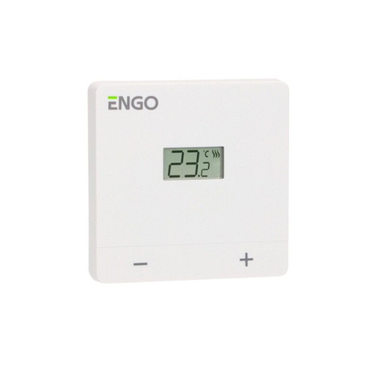 ENGO EASY230W Дротовий добовий термостат, 230В (білий) - SMARTOBIGRIV ENGO EASY230W Дротовий добовий термостат, 230В (білий) - SMARTOBIGRIV