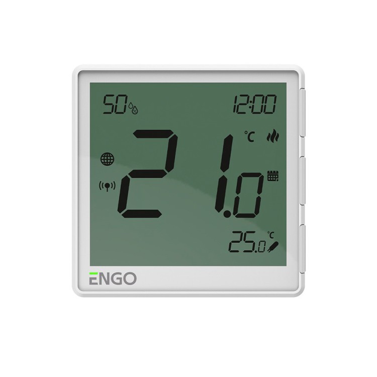 ENGO EONE230W Інтернет-термостат прихованого монтажу ZigBee 3.0,  230В (білий) - SMARTOBIGRIV 02