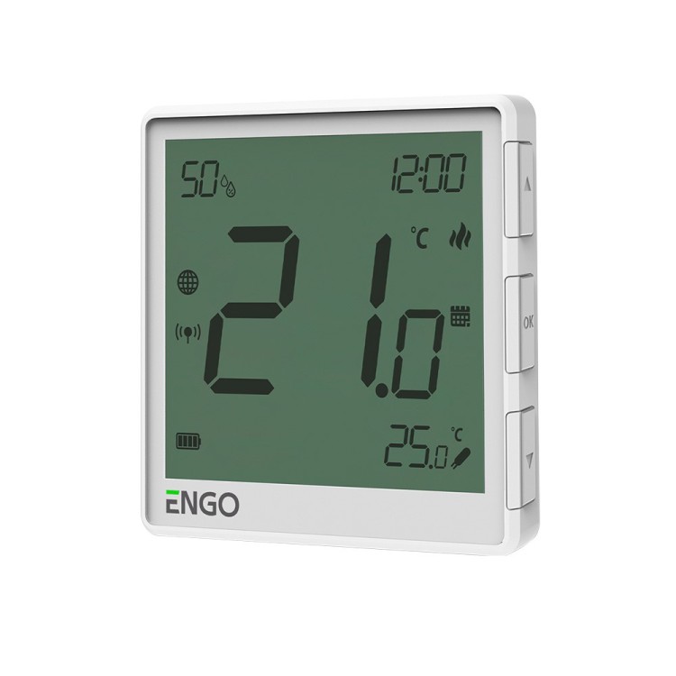 ENGO EONEBATW Накладной Интернет-термостат ZigBee 3.0, Li-ion 3,7V (белый) - SMARTOBIGRIV ENGO EONEBATW Накладной Интернет-термостат ZigBee 3.0, Li-ion 3,7V (белый) - SMARTOBIGRIV