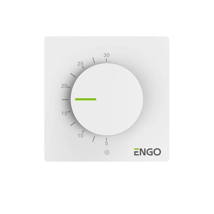 ENGO ESIMPLE230W Дротовий добовий термостат,230В (білий) - SMARTOBIGRIV 02