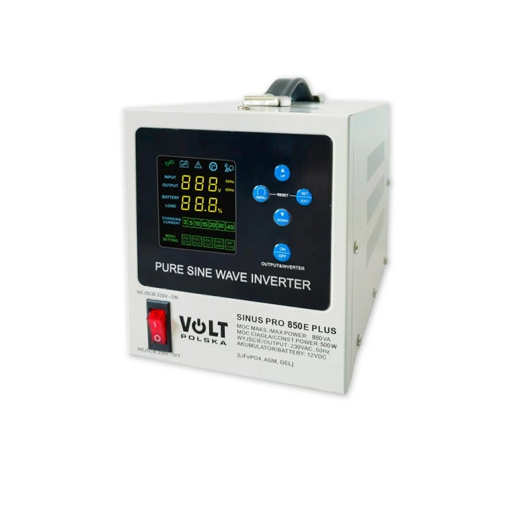 Фото 1 SINUS PRO 850 E PLUS 12/230V (LiFePO₄, 15A)