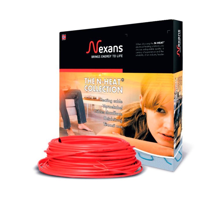 Кабель нагрівальний двожильний Nexans RED DEFROST SNOW TXLP/2R 3400/28, 28Вт/м 3400W - SMARTOBIGRIV Кабель нагрівальний двожильний Nexans RED DEFROST SNOW TXLP/2R 3400/28, 28Вт/м 3400W - SMARTOBIGRIV