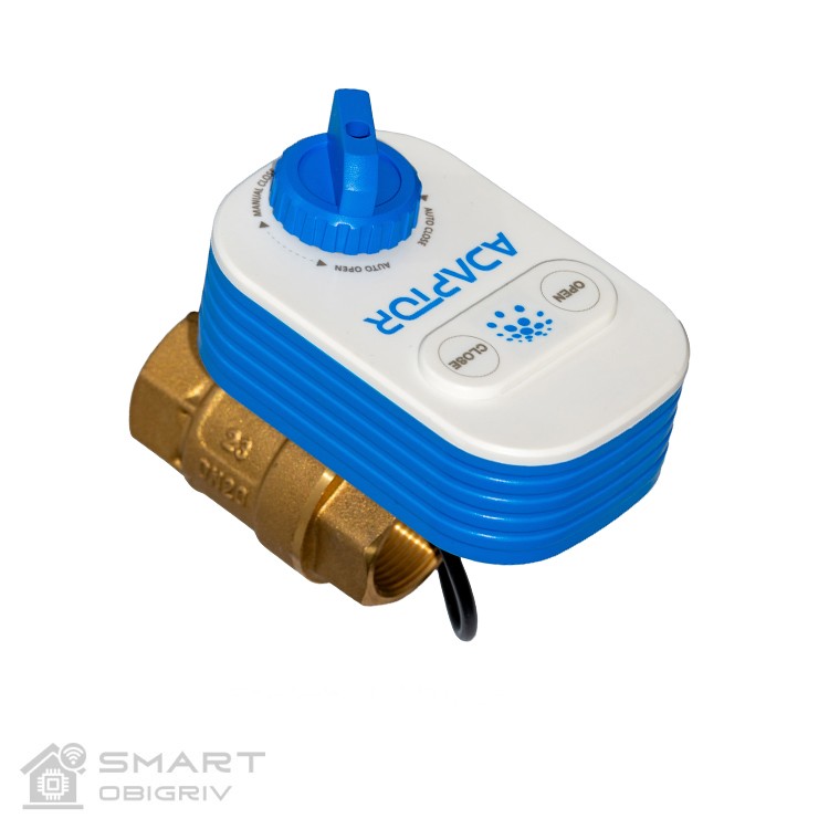 Клапан з електроприводом Adaptor BSP20ZB (Tuya/ZigBee) 3/4" - SMARTOBIGRIV 02