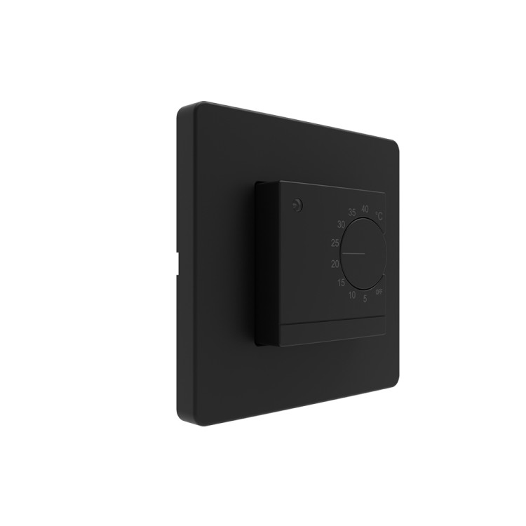 Механический терморегулятор IN-THERM RTC 19 SL BLACK MATTE - SMARTOBIGRIV 02