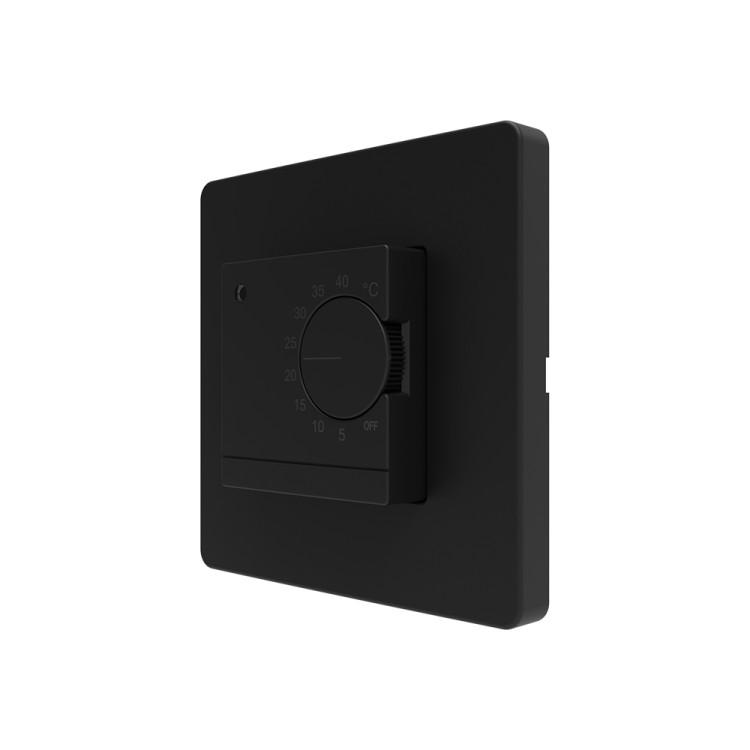 Механический терморегулятор IN-THERM RTC 19 SL BLACK MATTE - SMARTOBIGRIV 03