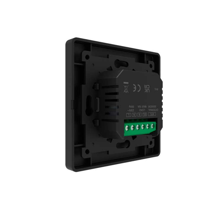 Механический терморегулятор IN-THERM RTC 19 SL BLACK MATTE - SMARTOBIGRIV 04