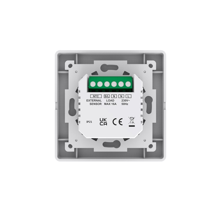 Механический терморегулятор IN-THERM RTC 19 SL White - SMARTOBIGRIV 04