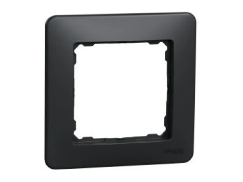Фото 2 Рамка 1-постова Чорний Sedna Design
SDD314801
