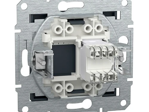 Фото 3 РОЗЕТКА КОМПЬЮТЕРНАЯ RJ45 UTP КАТ. 5Е ASFORA АНТРАЦИТ
EPH4300171