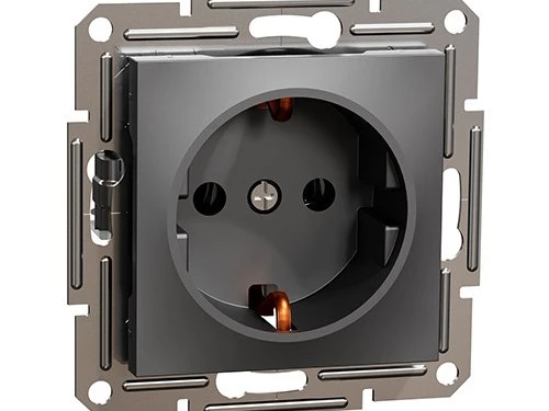 Фото 2 РОЗЕТКА С ЗЕЗЕМЛЕНИЕМ ASFORA АНТРАЦИТ
EPH2900171