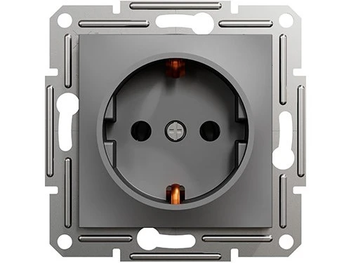 Фото 3 РОЗЕТКА С ЗЕЗЕМЛЕНИЕМ ASFORA АНТРАЦИТ
EPH2900171