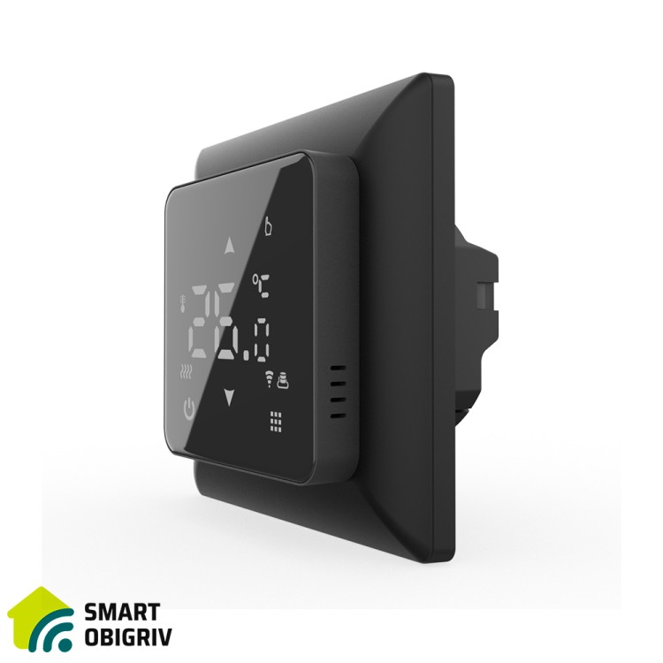 Сенсорний програмований терморегулятор IN-THERM PWT 511 Wi-Fi Black - SMARTOBIGRIV 02