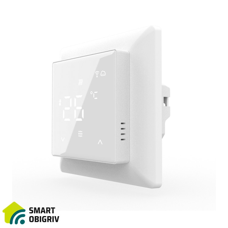 Сенсорний програмований терморегулятор IN-THERM PWT 511 Wi-Fi White - SMARTOBIGRIV 02