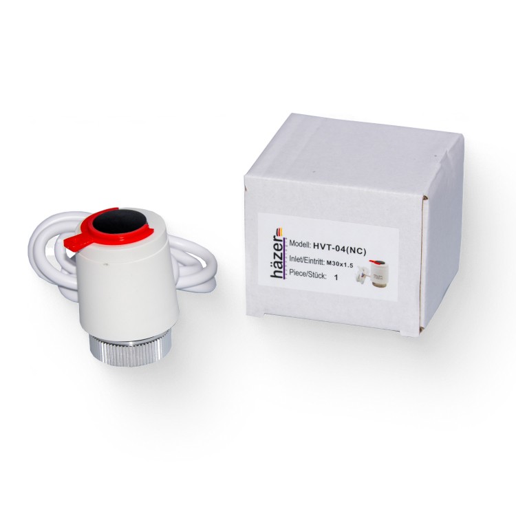 Термопривод Hazer HVT-04 NC, M30х1.5 230V - SMARTOBIGRIV 03