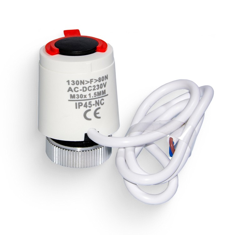 Термопривод Hazer HVT-04 NC, M30х1.5 230V - SMARTOBIGRIV Термопривод Hazer HVT-04 NC, M30х1.5 230V - SMARTOBIGRIV
