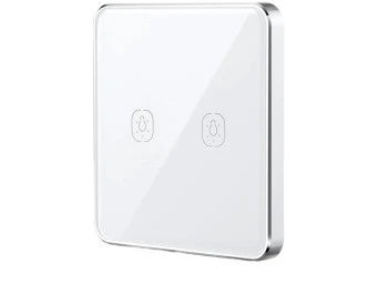 433031 Tervix Pro Line ZigBee Touch Switch (2 клавиши) 433031 Tervix Pro Line ZigBee Touch Switch (2 клавиши)