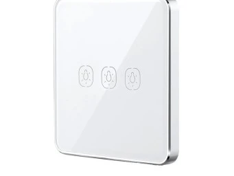 438031 Tervix Pro Line ZigBee Touch Switch (3 клавиши) 438031 Tervix Pro Line ZigBee Touch Switch (3 клавиши)