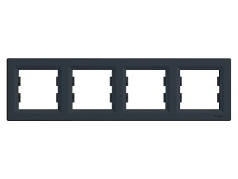 РАМКА ЧЕТЫРЕХМЕСТНАЯ ГОРИЗОНТАЛЬНАЯ, ASFORA АНТРАЦИТ
EPH5800471 РАМКА ЧЕТЫРЕХМЕСТНАЯ ГОРИЗОНТАЛЬНАЯ, ASFORA АНТРАЦИТ
EPH5800471