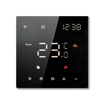 Сенсорний програмований терморегулятор IN-THERM PT 081 Black