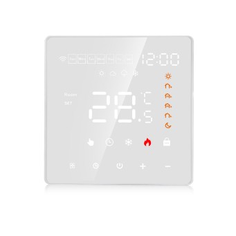 Сенсорний програмований терморегулятор IN-THERM PT 081  White